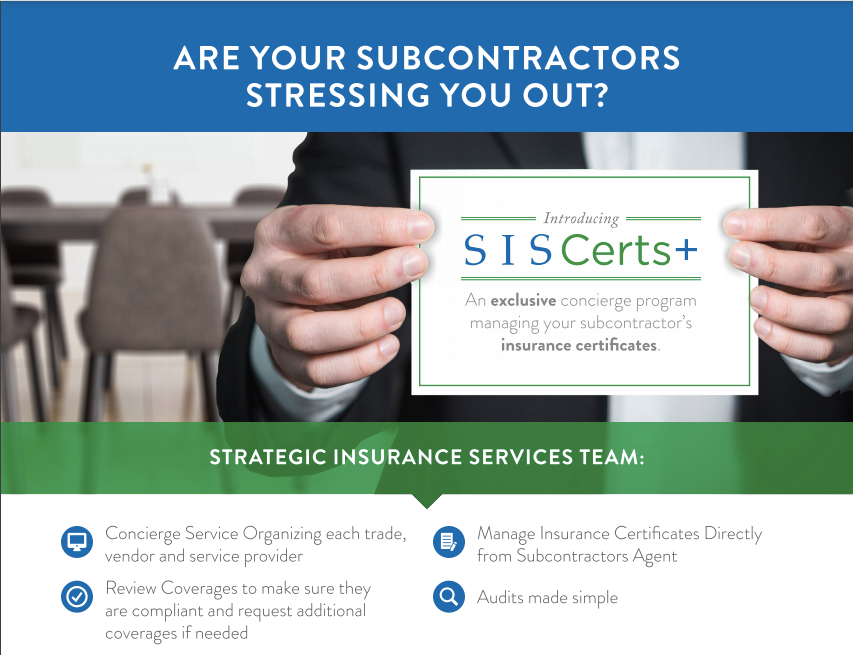 SIS Certs+ Strategic Insurance Services